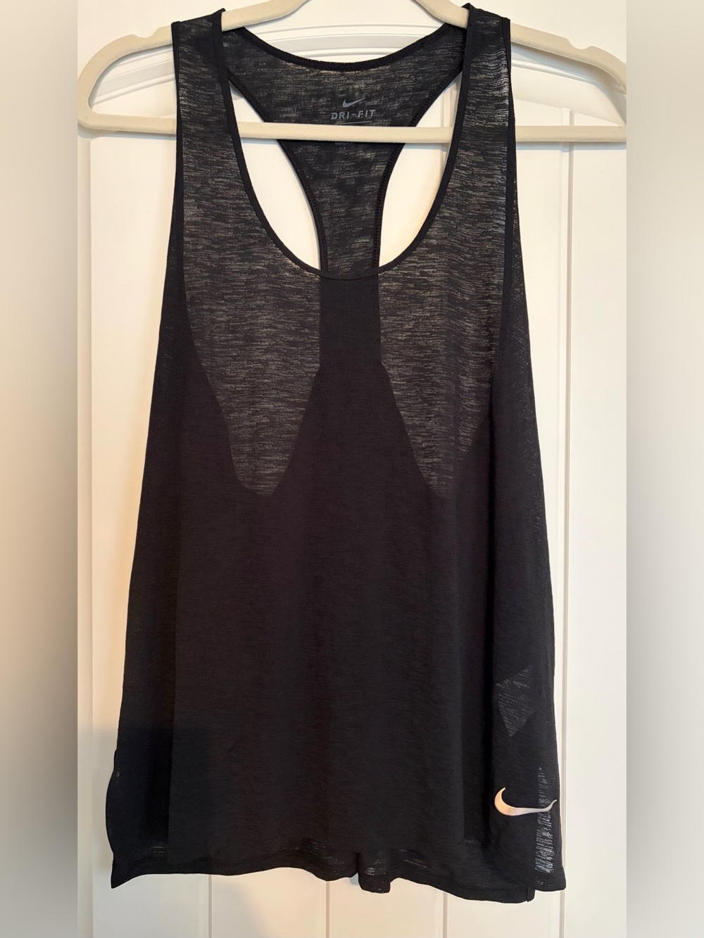 Nike Black Racerback Dri-FIT Tank Top
